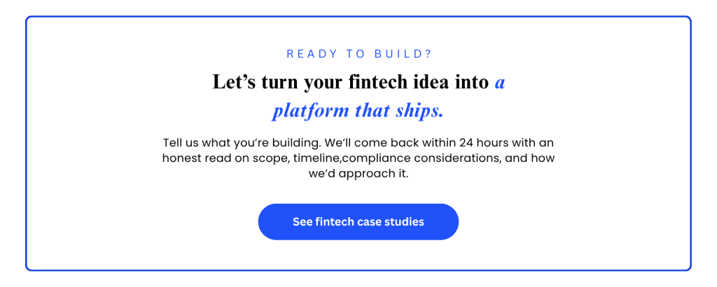 fintech software development