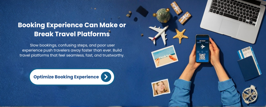 Travel booking experience